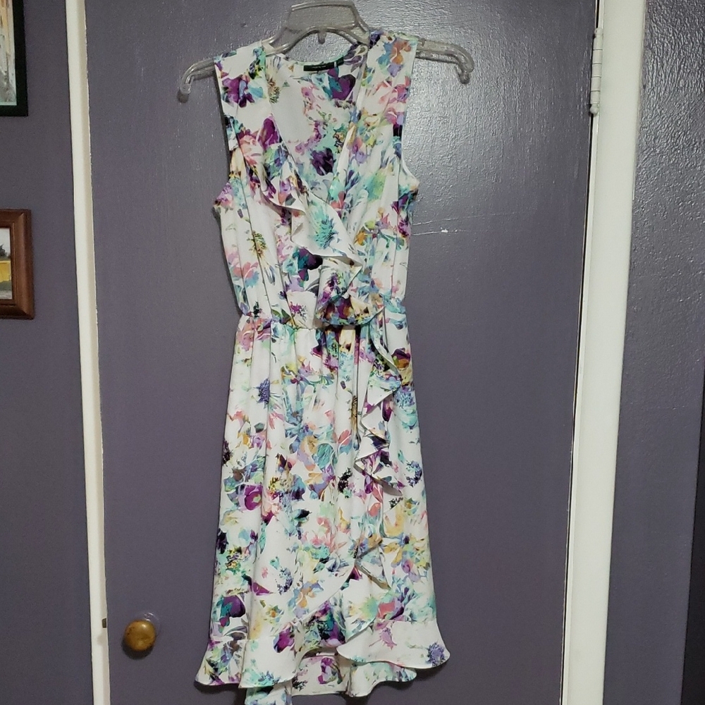 Apt. 9 White Sheath Midi Dress Sleeveless